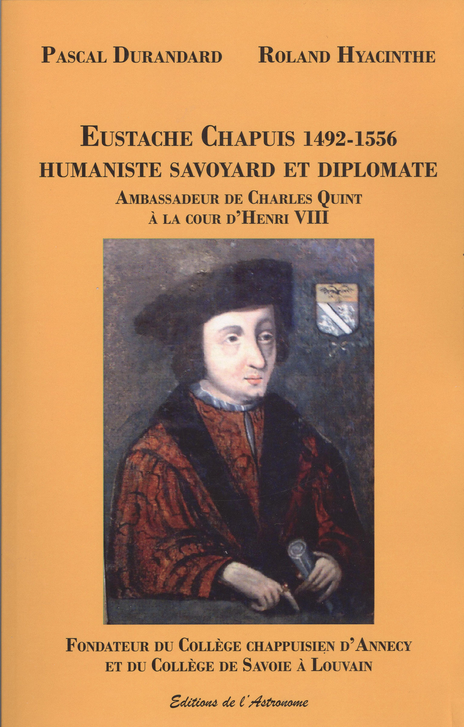 Eustache Chapuis 1ère de couverture